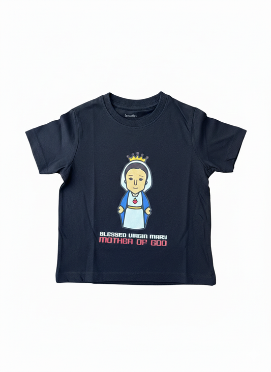 Mama Mary - Kid's Tee Black