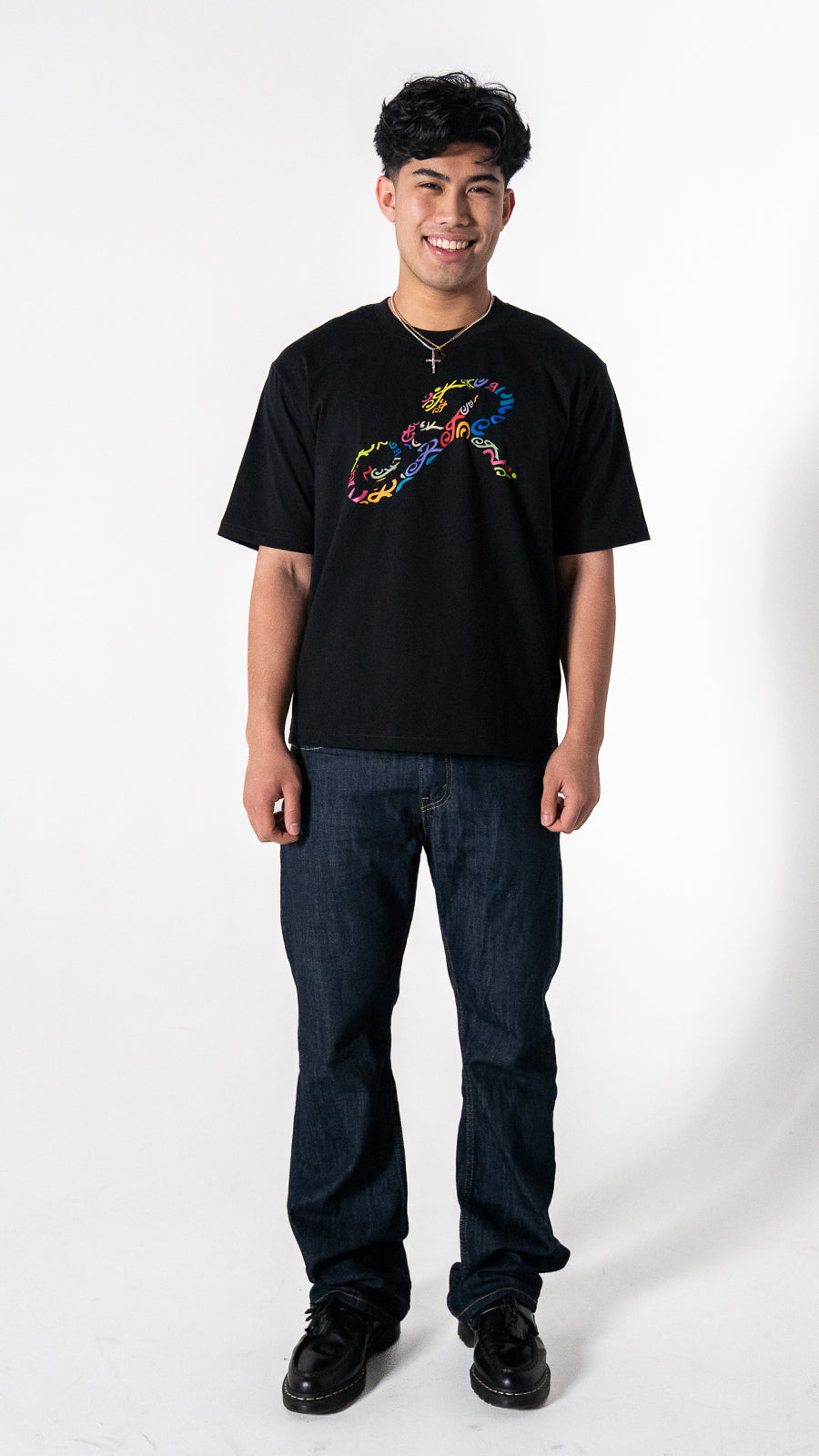 "LOGO" Tee - BLACK